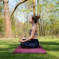 Avoalre Yogamatte Rutschfest,Tragbare Trainingsmatte Reise Yogamatte