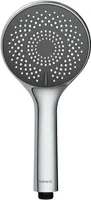 WENKO Dusch Kopf WATERSAVING grau Ø 11 Brause Hand Dusche Universal Spa Wellness