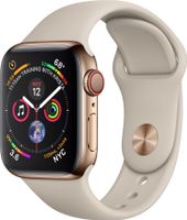 Apple Watch Series 5 Cellular, 40mm Edelstahl in Gold mit Sportarmband in  Stein, MWX62FD/A | 40mm Edelstahl Cellular | Apple Watch S5 | Watch |  oneado | like new | oneado.de Das
