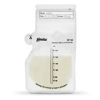 Alecto BF100 - Aufbewahrungsbeutel für Muttermilch 220 ml, 100 Stück
