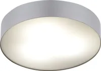 Deckenlampe Metall E14 Ø 40,5 cm in Silber 3-flammig rund Modern Deckenleuchte