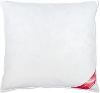 Künsemüller 100% Gänse-Feder Kopfkissen 80 x 80 cm viel Stützkraft durch Federfüllung