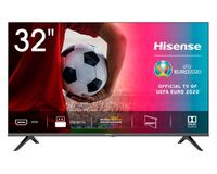 Hisense HD TV 2020 32A5100F - Feature TV HD Auflösung, Natural Color Enhancer, Dolby Audio, Vidaa U 2.5 mit AI, HDMI, USB, Kopfhörerausgang