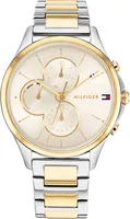 Tommy Hilfiger Multi Zifferblatt Quarz Uhr für Damen Edelstahlarmband