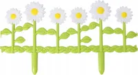 Dekoratívny plastový záhradný plot 63x24 cm