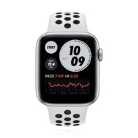 Apple Watch Nike 44mm GPS+4G 1,78 Zoll Smartwatch inkl. Nike Sportarmband silber