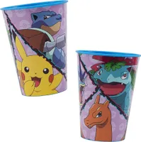 Stor WIEDERVERWENDBARER KINDERBECHER AUS BPA-FREIEM KUNSTSTSTOFF 260 ML | POKEMON DISTORSION, 9,7 cm.*7,6 cm.*7,6 cm, Rebellion