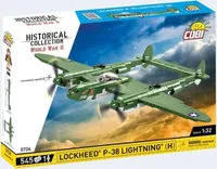 COBI-5726 - Stavebnice - 545 dílků HC WWII LOCKHEED P-38H LIGHTNING