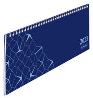 herlitz Tischkalender Compact 298 x 110 mm 2023 blau