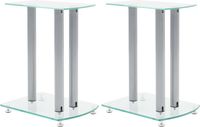 Prolenta Premium 2x Luxus Lautsprecherständer Glas Lautsprecher NEU