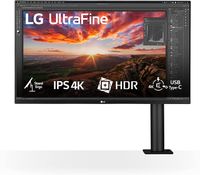 LG 32UN880 ERGO Monitor 32' UltraHD 4K LED IPS HDR, 3840x2160, 16:9, 60Hz, 5ms