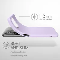 kwmobile Hülle kompatibel mit Xiaomi 11 Lite (5G) NE / Mi 11 Lite (5G) Hülle - weiches TPU Silikon Case - Cover geeignet für kabelloses Laden -