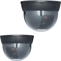 relaxdays 2 x Dummy Kamera Dome