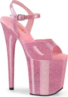 FLAMINGO-809GP Damen Sandale von Pleaser, Rosa  , EU 38, US 8