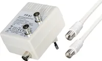 Transmedia FP9iL 2 Geräte Antennenverstärker (47-862MHz, Verstärkung 2x 15dB)