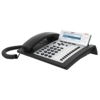 Tiptel 3110, 132 x 38 Pixel, 1000 Eintragungen, G.711, G.722, G.729, SRTP, Grau