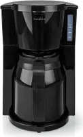 Kaffeemaschine | Filter Kaffee | 1.0 l | 8 Tassen | Schwarz