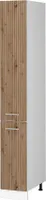 Vicco Apothekerschrank R-Line, 30 cm, Artisan-Eiche/Weiß