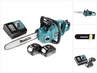 Makita DUC 353 RM2 Akku Kettensäge 36V ( 2x18V ) Brushless 35 cm + 2x 4,0 Ah Akku + Ladegerät