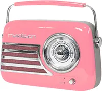Madison Sound FREESOUND-VR40P, Tragbar, Analog, FM, 85,7 - 108 MHz, 30 W, Pink