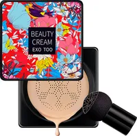 CC Cream Foundation Mit Luftkissen,Pilzkopf,Bb Cream Mushroom,Kosmetika (Natur)