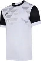 Umbro - "Vier" Trikot für Herren UO120 (S) (Weiß/Schwarz)