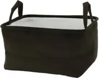Aufbewahrungskorb mit Griffen, aus Polyester, 40 x 29 x 22 cm