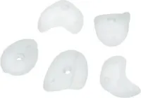 Klettergriffe Klettersteine M 5 Stk - Weiss