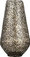 GILDE Kerzenständer Bodenwindlicht Purley antik gold H. 46 cm,84083
