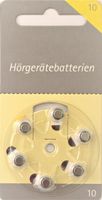 Batérie do načúvacích prístrojov Hörex Basic 10 blistrov (60 batérií)