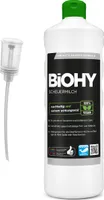 BiOHY Scheuermilch (1l Flasche) + Dosierer | entfernt eingebrannte Speisereste mühelos | gründliche Reinigung ohne zu kratzen | schonend zu Haut & Umwelt | für Emaille, Keramik & Edelstahl