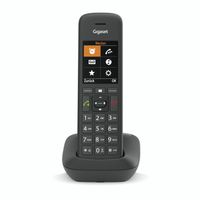 Gigaset C575 Schnurlostelefon schwarz - Analog-Telefon - Anrufbeantworter Gigaset