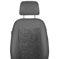 Schwarz-blaue Velours Sitzbezüge für MITSUBISHI CARISMA Autositzbezug Komplett 
