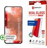 DISPLEX Real Glass + Etui Samsung Galaxy S23