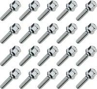 20x Radschraube M12x1.50 , Gewindelänge: 30mm, Kugelbund, SW17