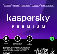 Kaspersky Premium Total Security 202 | 5 Geräte  1 Jahr | Anti-Phishing und Firewall VPN   Kindersicherung Unterstützung PC/Mac/Mobile  Code per Email