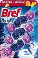 Bref, Zawieszka do WC, Świeże kwiaty, 3 x 50g