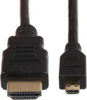 Kabel Micro HDMI do HDMI wer. 2.0 4K 60Hz 1,8m Raspberry Pi 4