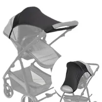 Titaniumbaby elastisches universal Sonnensegel, Sonnenschutz UV50+ für Kinderwagen und Buggys