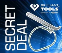 BRILLIANT TOOLS Gurtrohrzange - BT064916