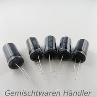 5xMarken Elko 2200µF 25V Kondensator Elektrolytkondensator mF uF AiSHi Capacitor