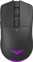 PREYON Owl Wireless Spielmaus Robuste Gaming-Maus - Zwei Verbindungsmodi - Kabellos und Kabelgebunden - Sensoren Pixart PAW 3335 - Schwindelerregende 16000 DPI - Omron 50M Schalter - RGB-Beleuchtung