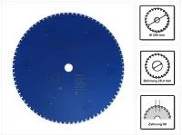 Bosch Professional 1x kotoučová pila Expert na ocel (na ocel, pilový kotouč Ø 355 x 25,4 x 2,6 mm, 80 zubů, příslušenství kotoučové pily)