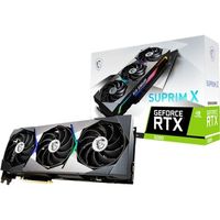 MSI GeForce RTX 3080 SUPRIM X 10G, GeForce RTX 3080, 10 GB, GDDR6X, 320 Bit, 7680 x 4320 Pixel, PCI Express x16 4.0
