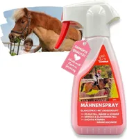 EMMA Mähnenspray für Pferde mit Duft 250ml Schweif und Mähnenspray für Fellpflege Hund Pferd I Schweifspray Kämmhilfe I Glanzspray für Fellglanz