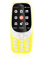 Nokia 3310, Balken, Single SIM, 6,1 cm (2.4 Zoll), 2 MP, 1200 mAh, Gelb