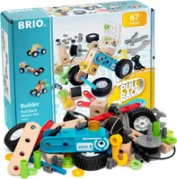 BRIO Builder 34595 Motorická stavebnice s tahacím mechanismem - Doplněk ke stavebnici BRIO Builder, podporuje logické myšlení - Doporučeno pro děti od 3 let