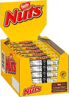 KIOSK BOX Nestle Nut´s gelb 24 Riegel á 42 Gramm