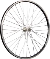 24 Zoll Vorderrad Laufrad Fahrrad Kastenfelge Aluminium Alufelge Felge Vorderfelge mit Muttern Silber