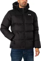 Schott Utah-Pufferjacke, Schwarz M